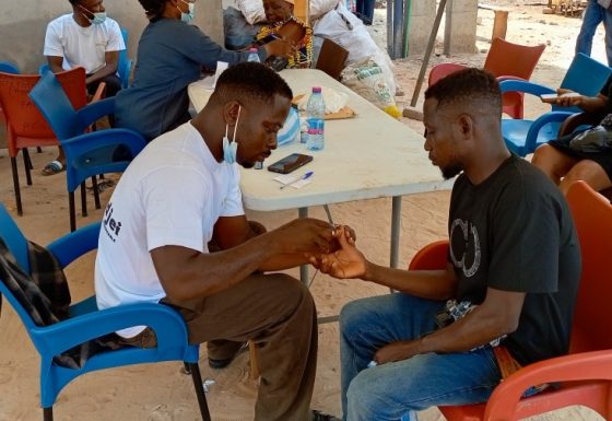 Nkoranza Health Screening For Mr Adu Adjei Pharmacy