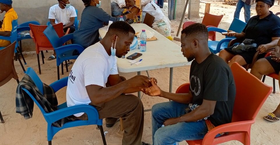 Nkoranza Health Screening For Mr Adu Adjei Pharmacy